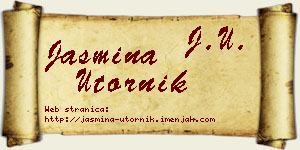 Jasmina Utornik vizit kartica